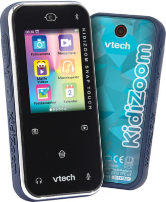 VTech speelgoedtelefoon KidiZoom Snap Touch blauw 2 delig 1018041