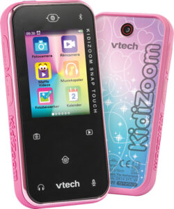 VTech speelgoedtelefoon KidiZoom Snap Touch roze 2 delig 1018146