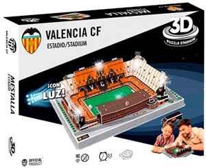 Valencia - Mestalla Estadio 3D Puzzel (87 stukjes) 35889778568