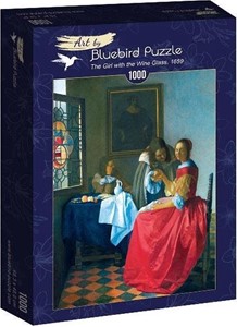 Vermeer - The Girl with the Wine Glass Puzzel (1000 stukjes) 36948294855