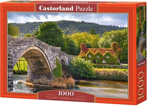 Village Corner in Wales Puzzel (1000 stukjes) 34508815583