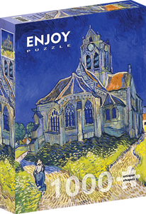 Vincent Van Gogh - De Kerk in Auvers-sur-Oise Puzzel (1000 stukjes) 38268643862