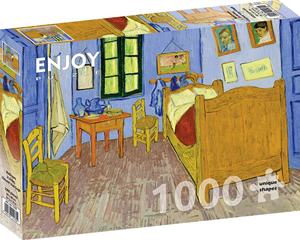 Vincent Van Gogh - Slaapkamer in Arles Puzzel (1000 stukjes) 38268643864