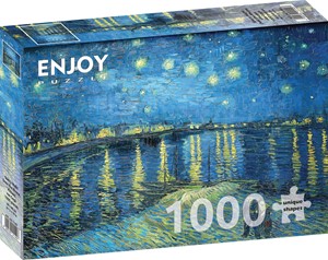 Vincent Van Gogh - Sterrennacht over de Rhone (1000 stukjes) 37463141198