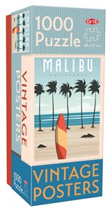 Vintage Cities - Malibu Poster Puzzel (1000 stukjes) 37420044584