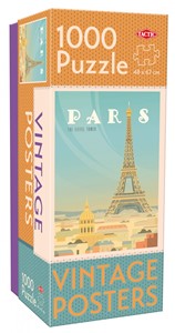 Vintage Cities - Paris Poster Puzzel (1000 stukjes) 37420044586