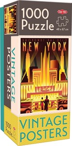 Vintage - New York Poster Puzzel (1000 stukjes) 37420044581