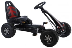 Volare Go Kart Racing Car groot met luchtbanden 235782