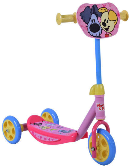 Volare Woezel & Pip 3 Wiel Kinderstep Meisjes Roze 1025562