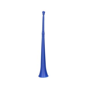 Vuvuzela grote party blaastoeter 48 cm blauw 10102228