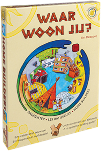 Waar Woon Jij? - Bordspel 34454497291