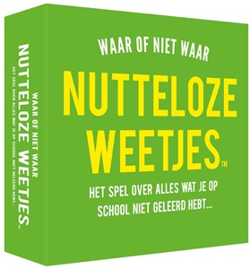 Waar of Niet Waar - Nutteloze Weetjes 36588416187