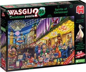 Wasgij Christmas 20 - De Geesten van Kerstmis Puzzel (2x1000 Stukjes) 37942182904