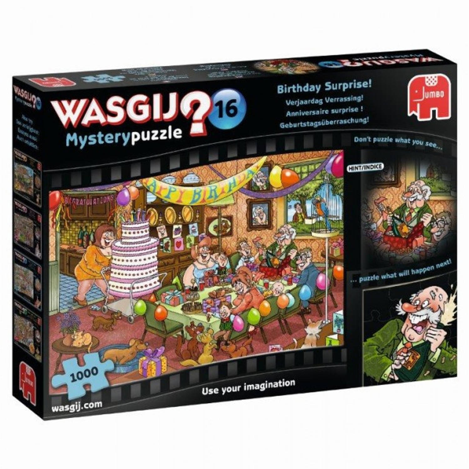 Wasgij Mystery 16 verjaardag verassing! 1000 stukjes 2060962