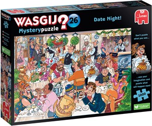 Wasgij Mystery 26 - Date Night! Puzzel (1000 stukjes) 37061620280