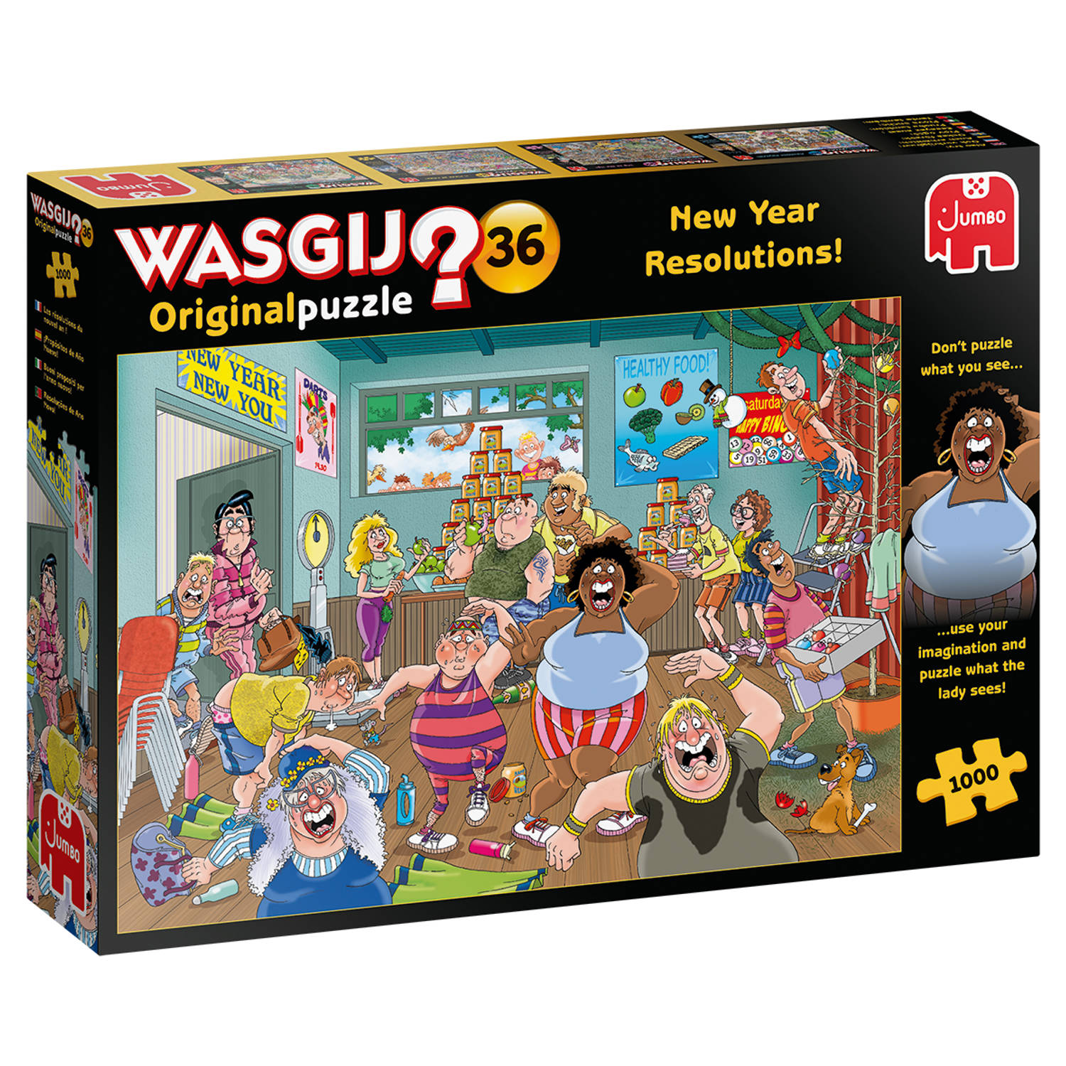 Wasgij Original 36 - Goede voornemens! 1000 stukjes 3205842