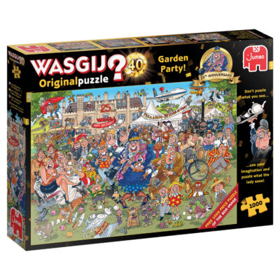 Wasgij original 40: tuinfeestje 2 x 1000 stukjes 3580435