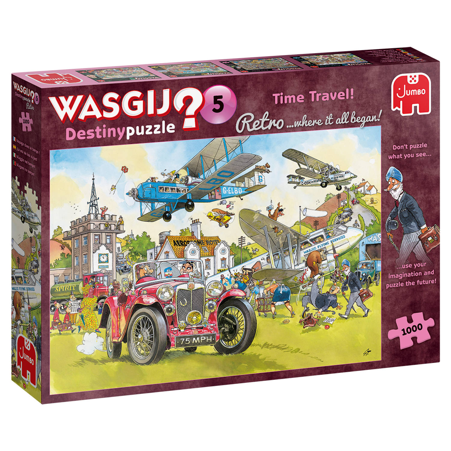 Wasgij Retro Destiny 5 - Tijdrijzen 1000 stukjes 3205846