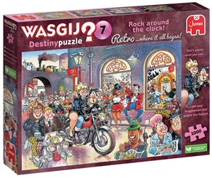 Wasgij Retro Destiny 7 - Rock Around the Clock! Puzzel (1000 stukjes) 35314852305