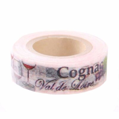 Washi knutsel tape met druif 10070189