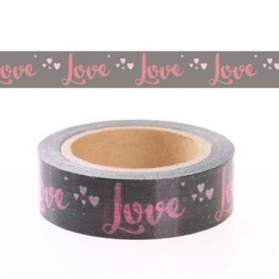 Washi knutsel tape met love 10070188