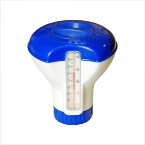 Water/zwembad chloordrijver met thermometer voor kleine zwembaden 10148740