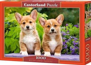 Welsh Corgi Puppies Puzzel (1000 stukjes) 34508815587