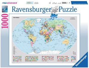 Wereldkaart Puzzel (1000 stukjes) 27170784509