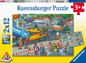 Werk aan de Weg Puzzel (2 x 12 stukjes) 33825859747