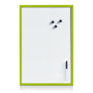 Whiteboard/memobord magnetisch incl. marker en magneten - 40 x 60 cm - groen 10384892