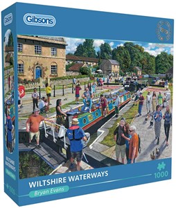 Wiltshire Waterways Puzzel (1000 stukjes) 37890723443