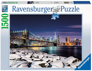 Winter in New York Puzzel (1500 stukjes) 33479741495