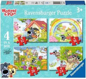 Woezel & Pip 4 in 1 Puzzel 35936739986