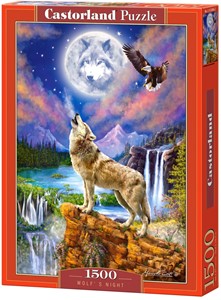 Wolf's Night Puzzel (1500 stukjes) 37689584813