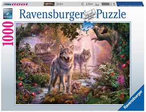 Wolvenfamilie In De Zomer Puzzel (1000 stukjes) 26531192711