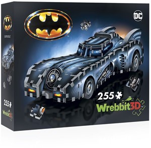 Wrebbit 3D Puzzel - Batmobile (255 stukjes) 34454497311