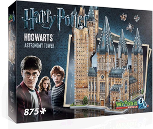 Wrebbit 3D Puzzel - Harry Potter Hogwarts Astronomy Tower (875 stukjes) 27290598341