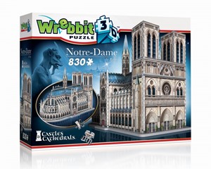 Wrebbit 3D Puzzel - Notre Dame (830 stukjes) 31997662621