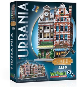 Wrebbit 3D Puzzel - Urbania Café (285 stukjes) 27290598359