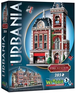 Wrebbit 3D Puzzel - Urbania Fire Station (285 stukjes) 33882393165