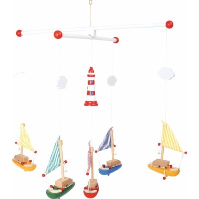 Zeilboten hangdecoratie voor kinderkamer 39 cm 10094821