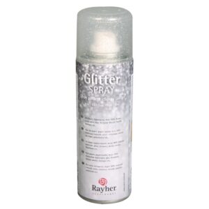 Zilveren hobby glitterspray fijn 10066605