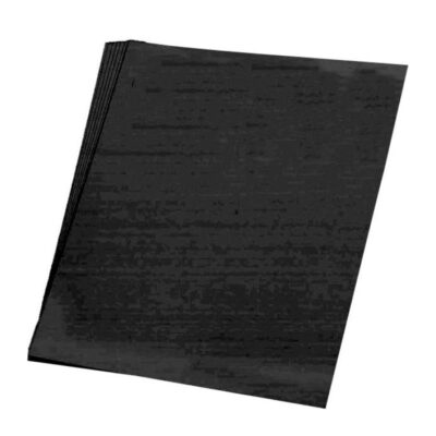 Zwart knutsel papier 50 vellen A4 10041598