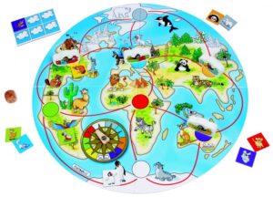 beleduc spel One World Animal Trip 303224